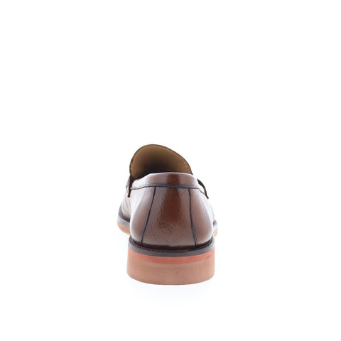Pastori by Di Bianco Alexander Mens Brown Loafers & Slip Ons Penny Shoes