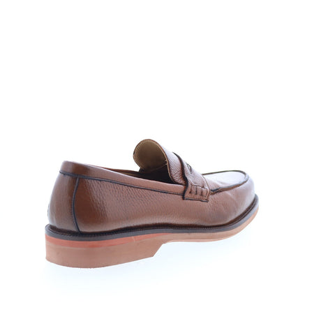 Pastori by Di Bianco Alexander Mens Brown Loafers & Slip Ons Penny Shoes