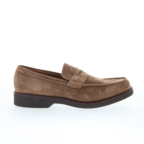 Pastori by Di Bianco Alexander Mens Brown Loafers & Slip Ons Penny Shoes