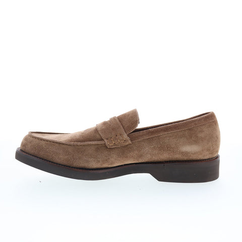 Pastori by Di Bianco Alexander Mens Brown Loafers & Slip Ons Penny Shoes