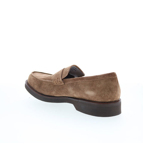 Pastori by Di Bianco Alexander Mens Brown Loafers & Slip Ons Penny Shoes