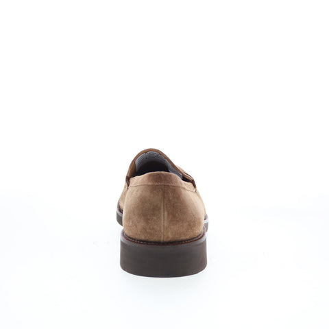 Pastori by Di Bianco Alexander Mens Brown Loafers & Slip Ons Penny Shoes
