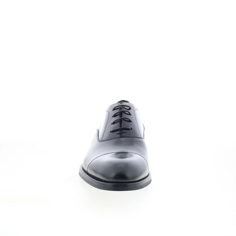 Pastori by Di Bianco Andronikos Mens Black Oxfords & Lace Ups Cap Toe Shoes
