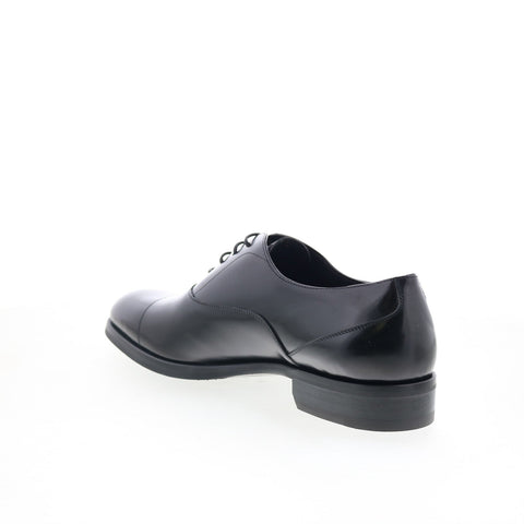 Pastori by Di Bianco Andronikos Mens Black Oxfords & Lace Ups Cap Toe Shoes