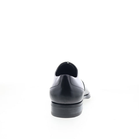 Pastori by Di Bianco Andronikos Mens Black Oxfords & Lace Ups Cap Toe Shoes