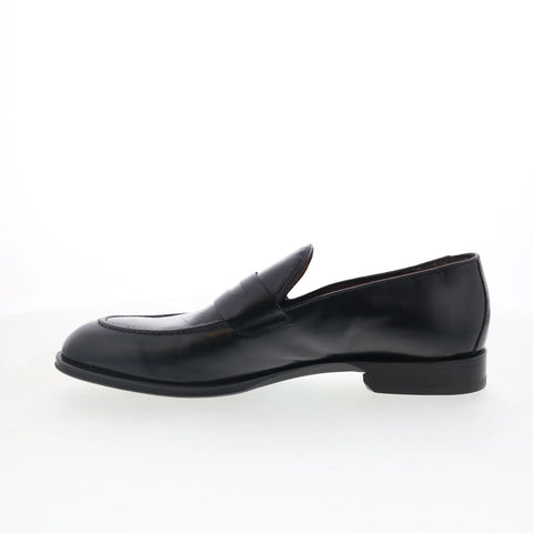 Pastori by Di Bianco Antonius Mens Black Loafers & Slip Ons Penny Shoes
