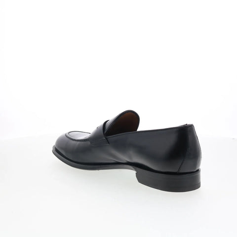Pastori by Di Bianco Antonius Mens Black Loafers & Slip Ons Penny Shoes