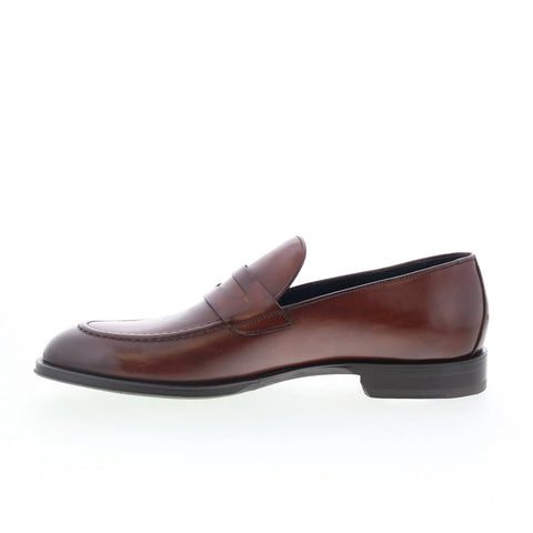 Pastori by Di Bianco Antonius Mens Brown Loafers & Slip Ons Penny Shoes