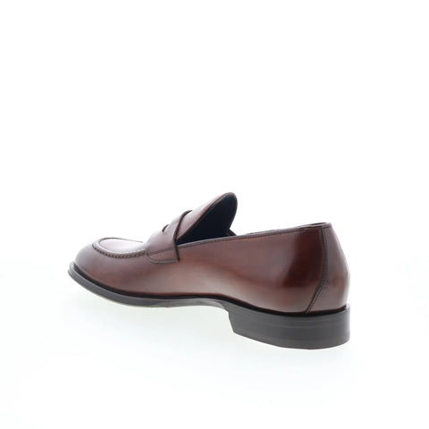 Pastori by Di Bianco Antonius Mens Brown Loafers & Slip Ons Penny Shoes