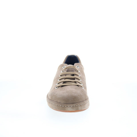 Di Bianco Arsoli Mens Brown Suede Lace Up Lifestyle Sneakers Shoes