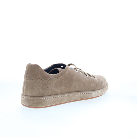 Di Bianco Arsoli Mens Brown Suede Lace Up Lifestyle Sneakers Shoes
