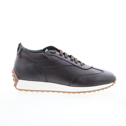Pastori by Di Bianco Asper Trotter Mens Brown Leather Lifestyle Sneakers Shoes