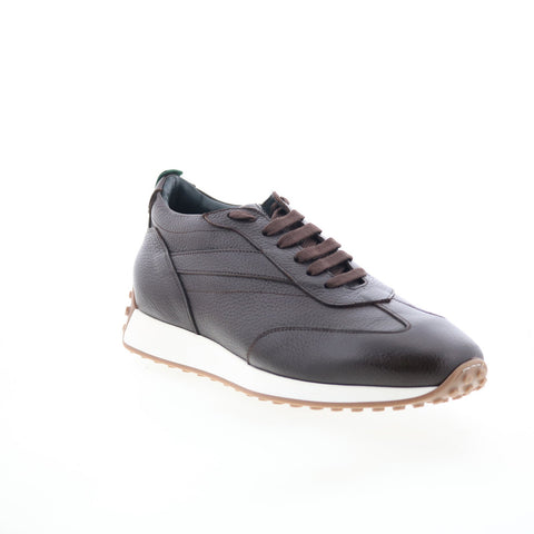 Pastori by Di Bianco Asper Trotter Mens Brown Leather Lifestyle Sneakers Shoes