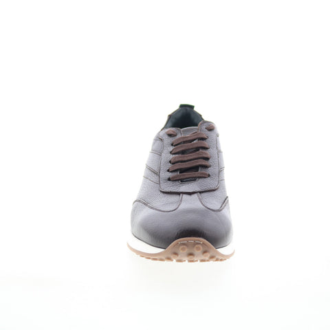 Pastori by Di Bianco Asper Trotter Mens Brown Leather Lifestyle Sneakers Shoes