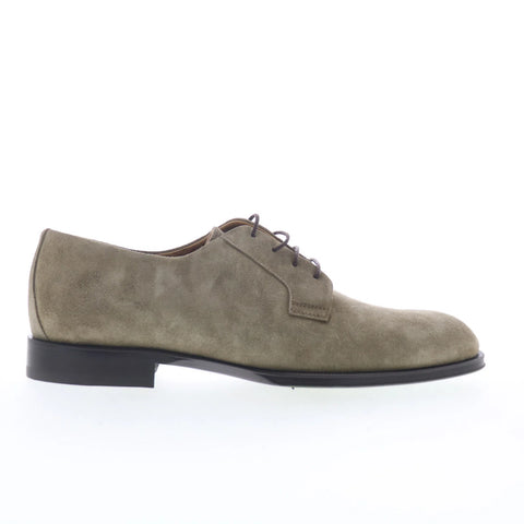 Pastori by Di Bianco Attilius Mens Gray Oxfords & Lace Ups Plain Toe Shoes