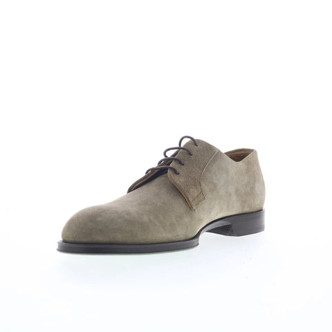 Pastori by Di Bianco Attilius Mens Gray Oxfords & Lace Ups Plain Toe Shoes