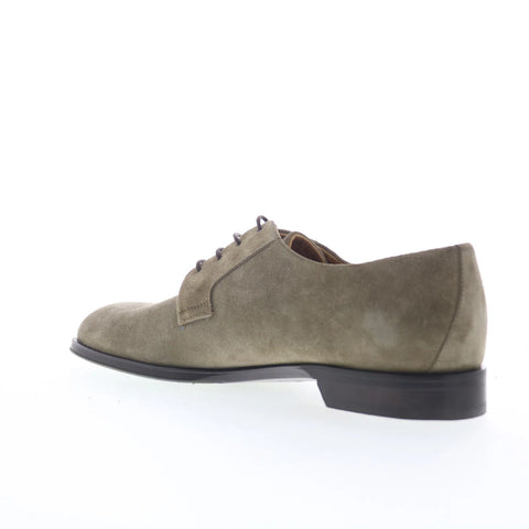 Pastori by Di Bianco Attilius Mens Gray Oxfords & Lace Ups Plain Toe Shoes