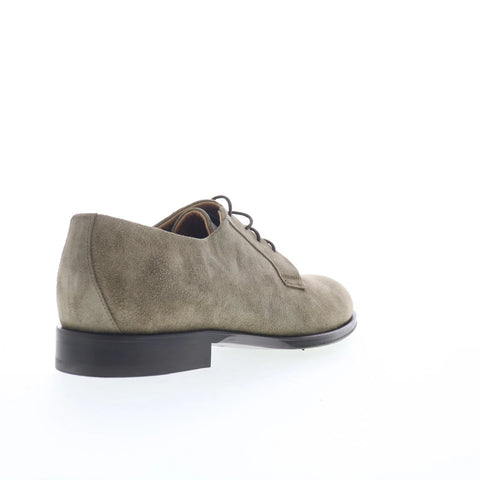Pastori by Di Bianco Attilius Mens Gray Oxfords & Lace Ups Plain Toe Shoes