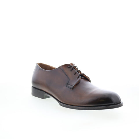 Pastori by Di Bianco Attilius Mens Brown Oxfords & Lace Ups Casual Shoes