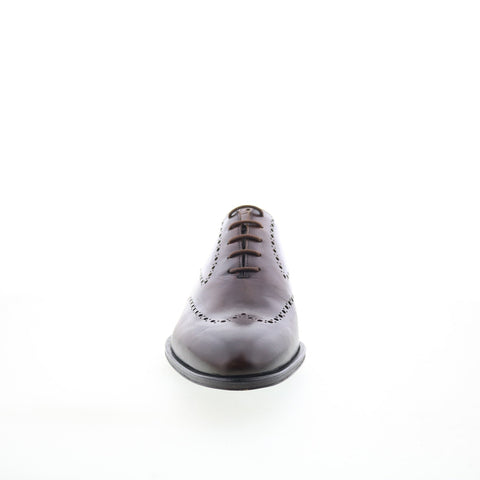 Pastori by Di Bianco Augustus Mens Brown Oxfords Wingtip & Brogue Shoes