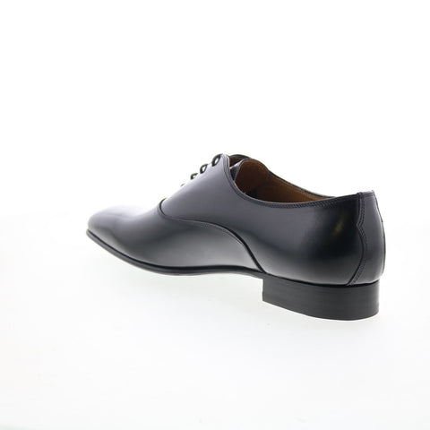 Pastori by Di Bianco Avitus Mens Black Oxfords & Lace Ups Cap Toe Shoes