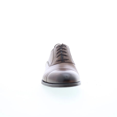 Pastori by Di Bianco Avitus Mens Brown Oxfords & Lace Ups Cap Toe Shoes