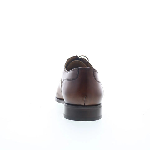 Pastori by Di Bianco Avitus Mens Brown Oxfords & Lace Ups Cap Toe Shoes
