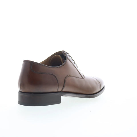 Pastori by Di Bianco Avitus Mens Brown Oxfords & Lace Ups Cap Toe Shoes