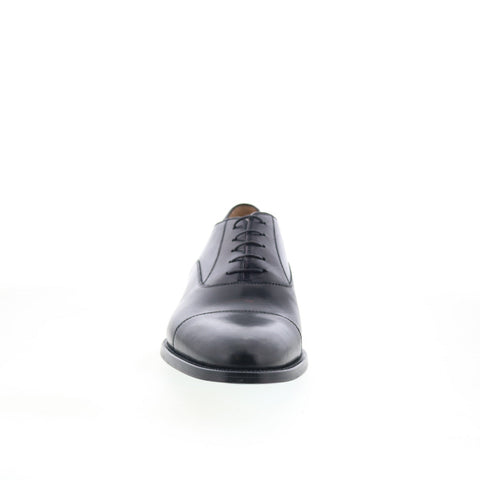 Pastori by Di Bianco Avitus Deco Mens Black Oxfords & Lace Ups Cap Toe Shoes
