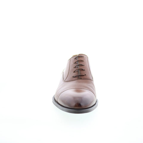 Pastori by Di Bianco Avitus Deco Mens Brown Oxfords & Lace Ups Cap Toe Shoes