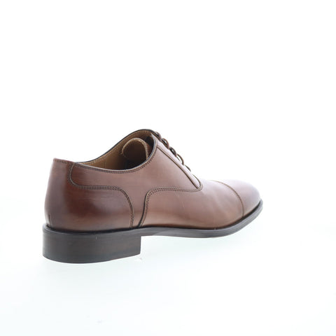 Pastori by Di Bianco Avitus Deco Mens Brown Oxfords & Lace Ups Cap Toe Shoes