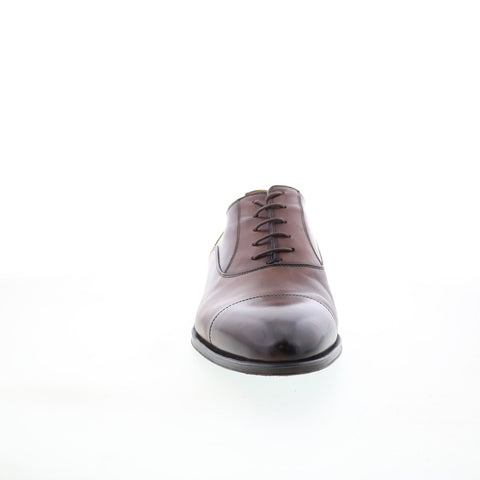 Pastori by Di Bianco Avitus Mens Brown Oxfords & Lace Ups Cap Toe Shoes