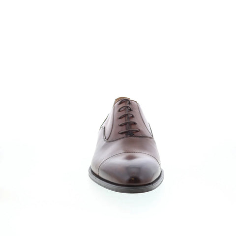 Pastori by Di Bianco Avitus Mens Brown Oxfords & Lace Ups Cap Toe Shoes
