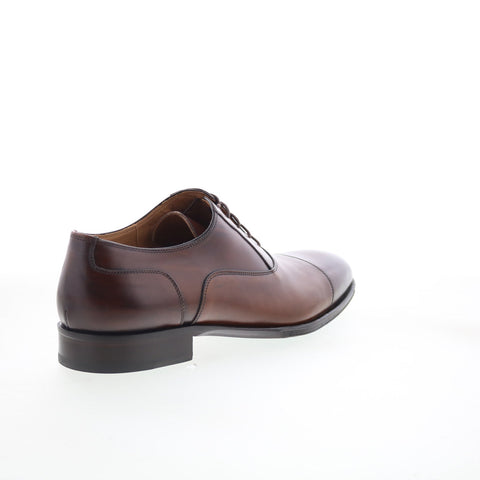 Pastori by Di Bianco Avitus Mens Brown Oxfords & Lace Ups Cap Toe Shoes