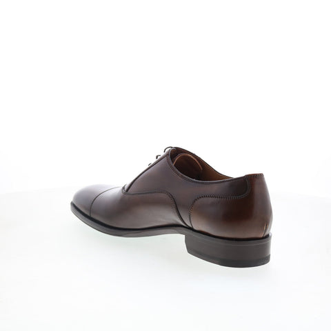 Pastori by Di Bianco Avitus Mens Brown Oxfords & Lace Ups Cap Toe Shoes