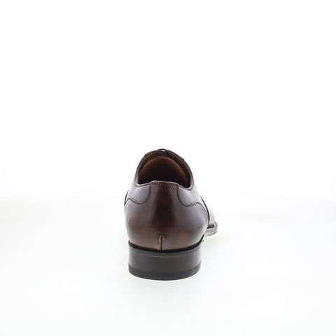 Pastori by Di Bianco Avitus Mens Brown Oxfords & Lace Ups Cap Toe Shoes