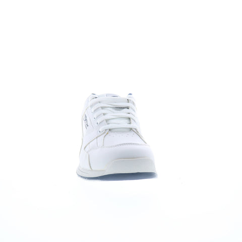 Dexter Ricky II B1836-9 Mens White Leather Athletic Bowling Shoes