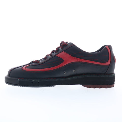 Dexter SST8 B1899-1-3 Mens Black Leather Lace Up Athletic Bowling Shoes