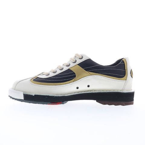 Dexter SST 8 B1899-94 Mens White Leather Lace Up Athletic Bowling Shoes