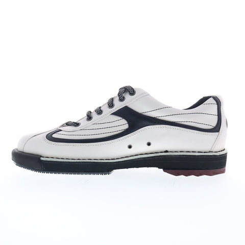Dexter SST 8 B1899-9 Mens White Leather Lace Up Athletic Bowling Shoes