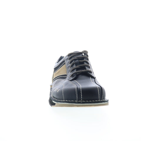 Dexter SST 6 LZ B1902-1 Mens Black Leather Lace Up Athletic Bowling Shoes