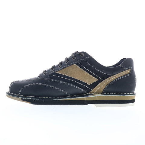 Dexter SST 6 LZ B1902-1 Mens Black Leather Lace Up Athletic Bowling Shoes