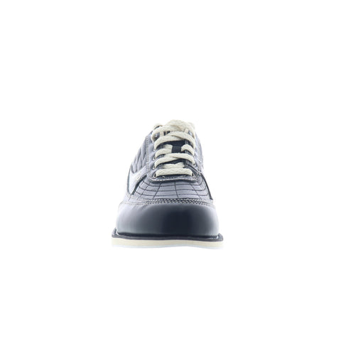 Dexter B2112-1 Mens Black Leather Lace Up Athletic Bowling Shoes