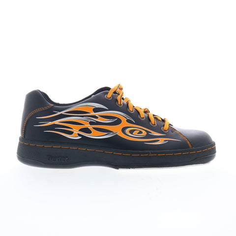 Dexter B2236-24 Mens Black Leather Lace Up Athletic Bowling Shoes