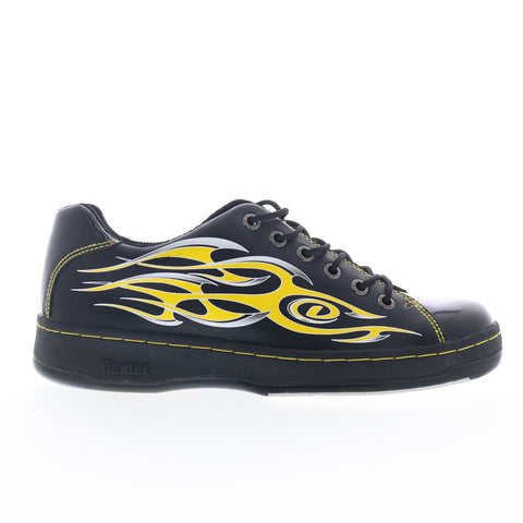 Dexter B2236-4 Mens Black Synthetic Lace Up Athletic Bowling Shoes