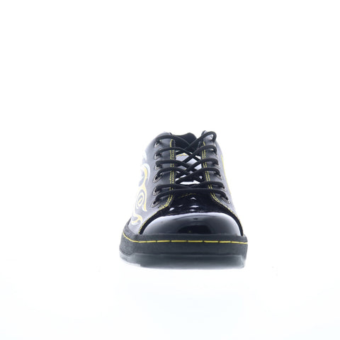 Dexter B2236-4 Mens Black Synthetic Lace Up Athletic Bowling Shoes