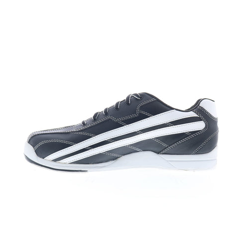 Dexter Jack B2251-1 Mens Black Leather Lace Up Athletic Bowling Shoes