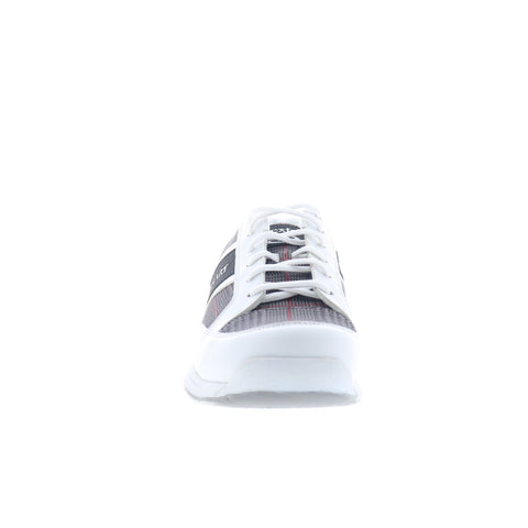 Dexter Barry B2255-9 Mens White Suede Lace Up  Athletic Bowling Shoes