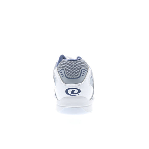 Dexter B2257-8 Mens White Mesh Lace Up Athletic Bowling Shoes