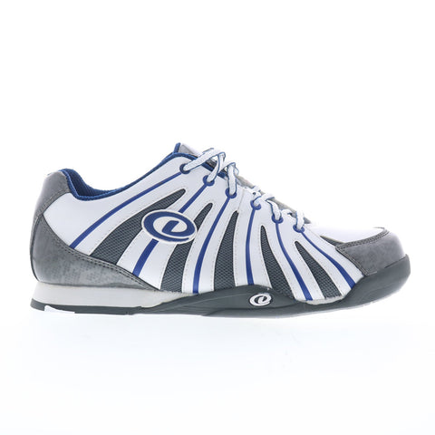 Dexter B2258-15 Mens Gray Leather Lace Up Athletic Bowling Shoes